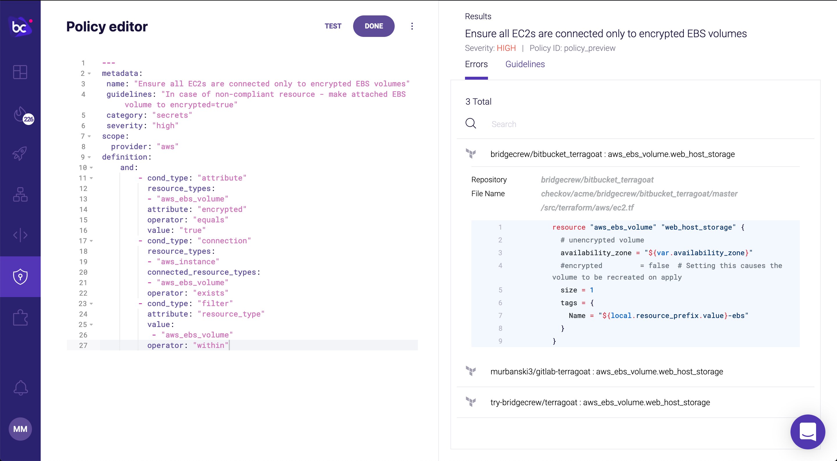 Política como código