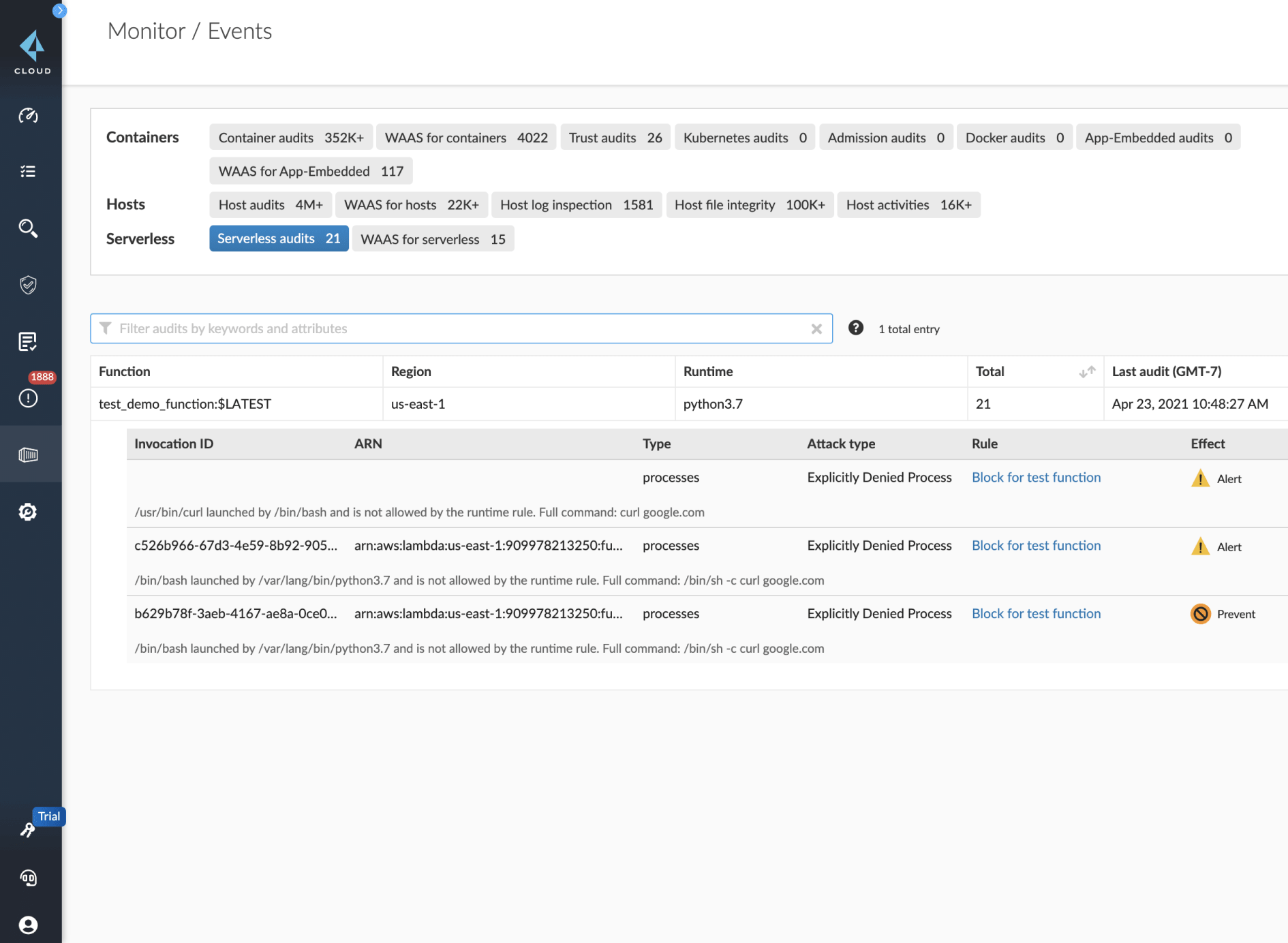 Defensa de tiempo de ejecución