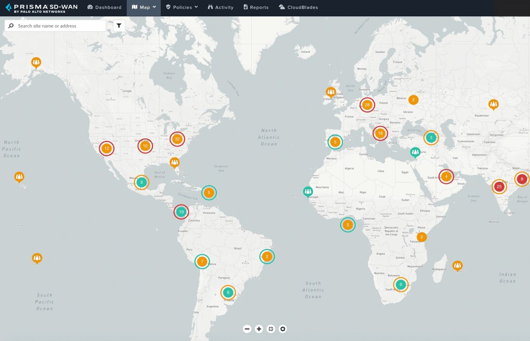 A única solução SASE completa do setor