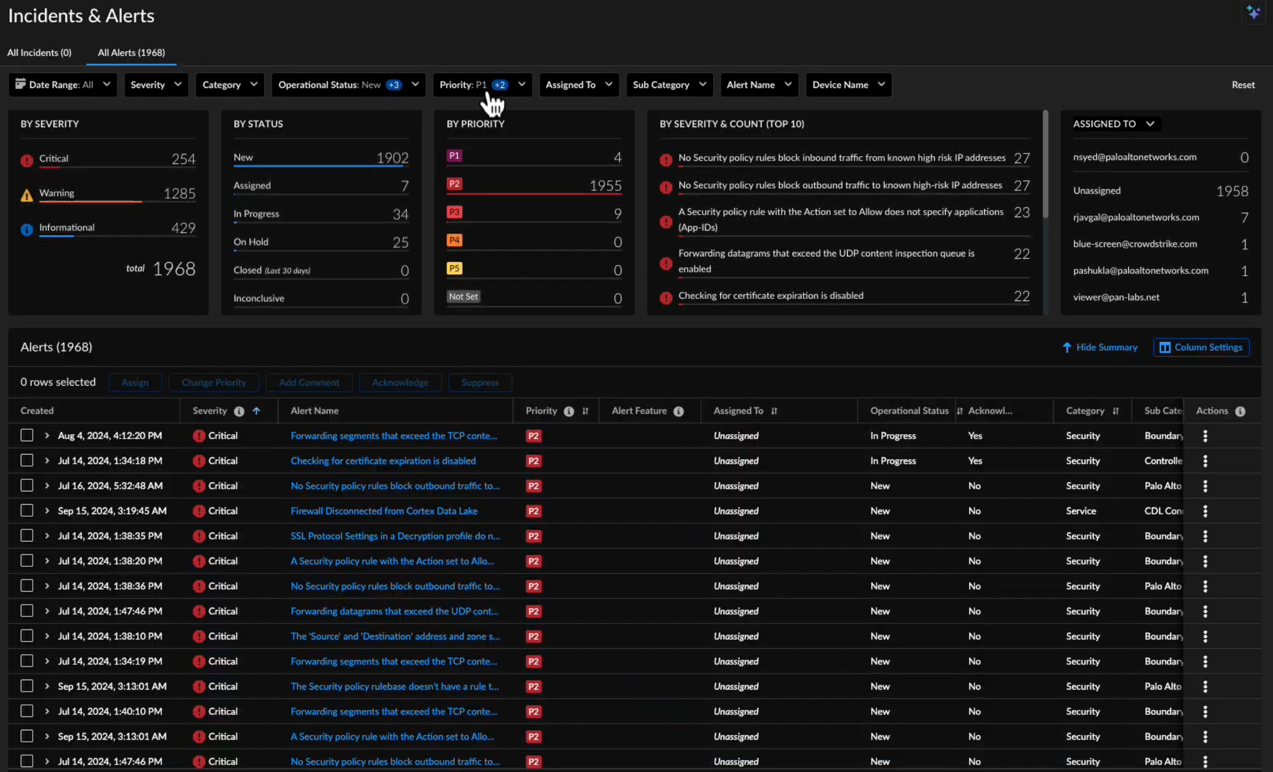 Proactively optimize operations and experiences